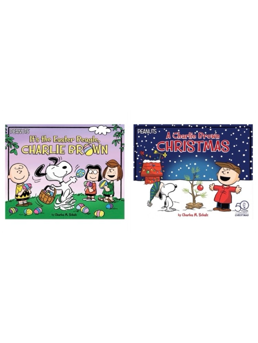 Peanuts Charlie Brown Holiday Books | Set of 2